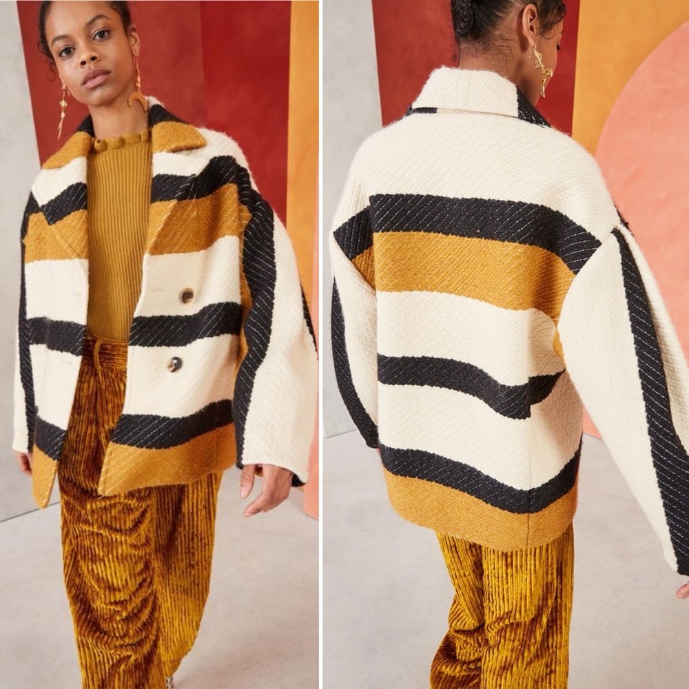 Ulla Johnson Emery Jacket in Honey Size Medium